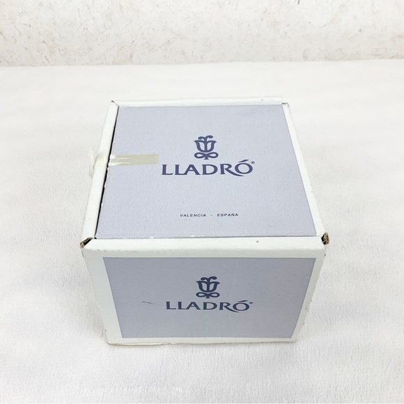 Vintage Lladro 1991 Porcelain Christmas Ball Ornament Handmade Spain New In Box - Picture 8 of 8